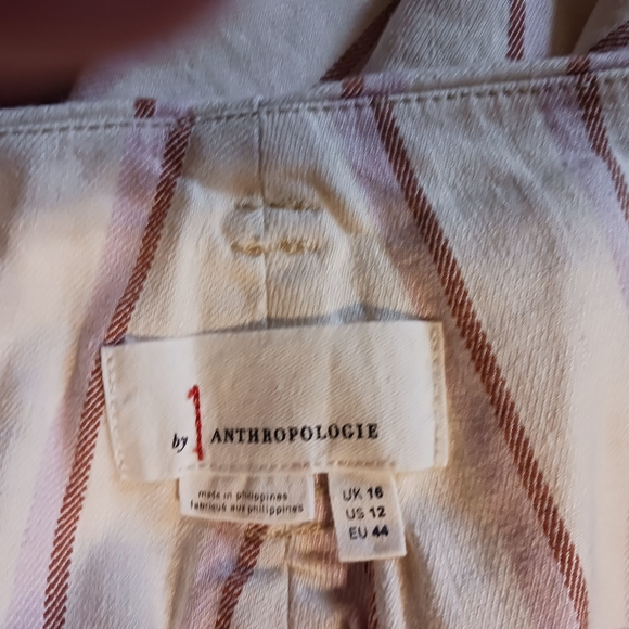 Anthropologie Striped Paperbag Short 4" Inseam NWT - Picture 3 of 10